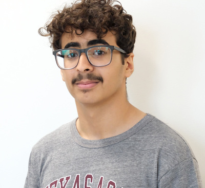 Pictured is a portrait of Saud Abdullah S Almasound who is from Makkah, Saudi Arabia and will be attending Texas A&M in the fall