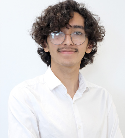 Pictured is a portrait of Feras Ziyad H Almadani who is from Jeddah, Saudi Arabia and will be attending Georgia Institute of Technology in the fall.