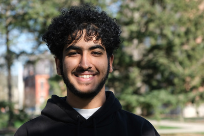 Pictured is a portrait of Almothana Mossaid H Alghamdi who is from Jeddah, Saudi Arabia and will be attending Purdue University in the fall.