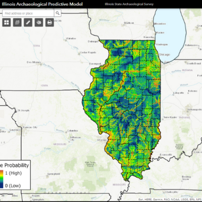 Illinois Archaeological Predictive Model screenshot