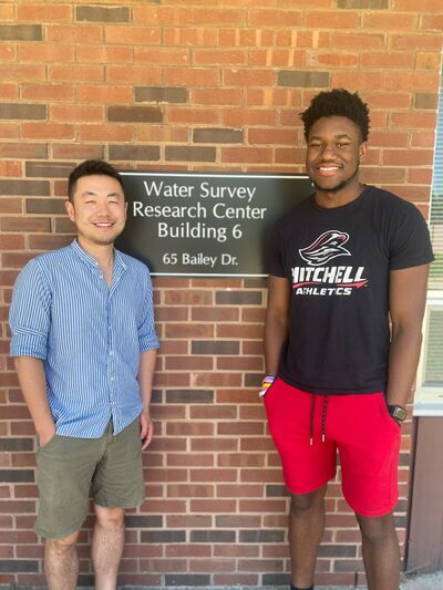 Dr. Liang Chen and Ahmani Browne