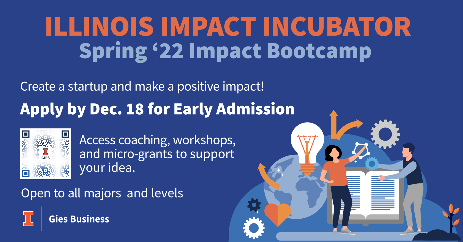 Spring 2022 Applications Open for Illinois Impact Incubator