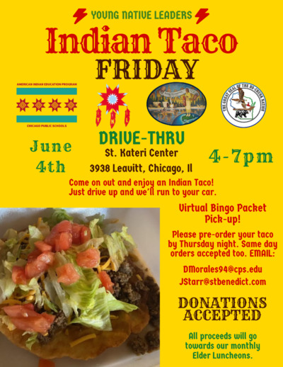 Indian Taco Friday Flyer
