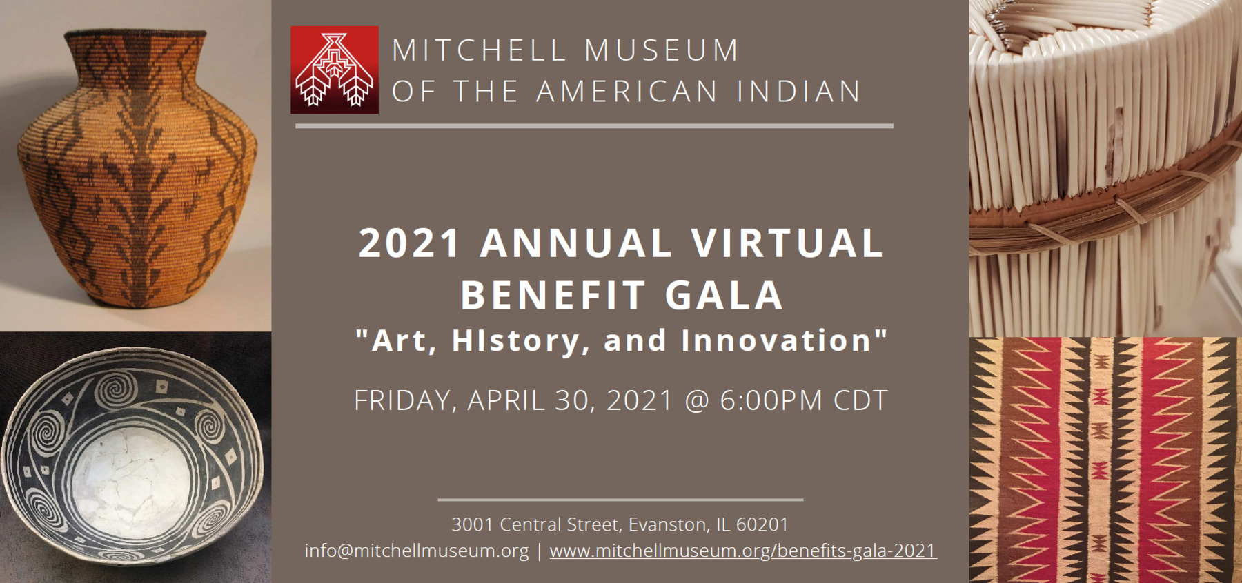 2021 Annual Virtual Benefit Gala Flyer