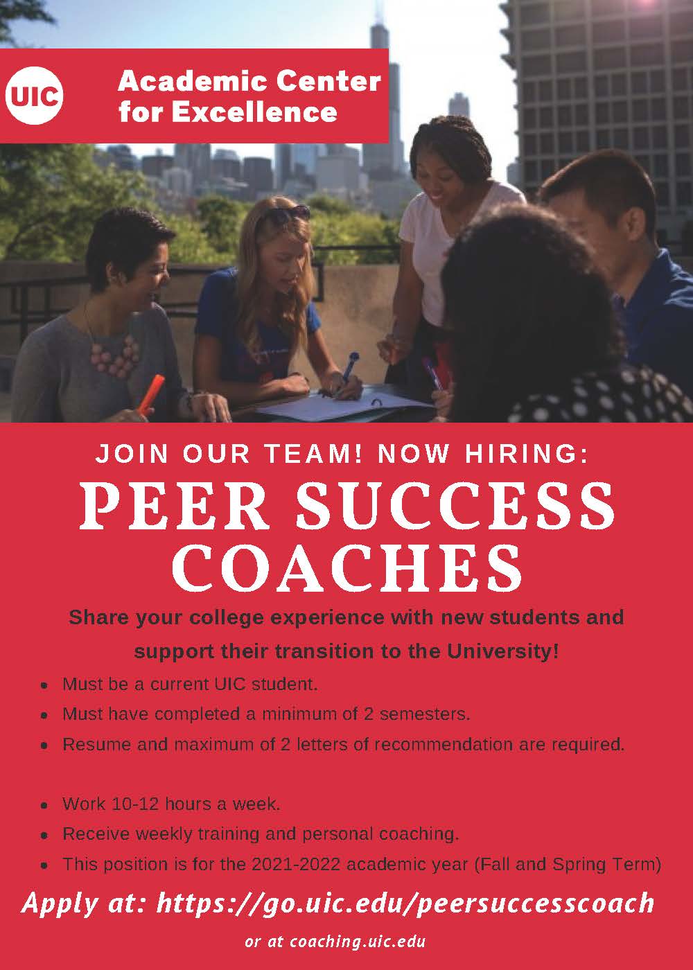 Peer Success Coach Flyer