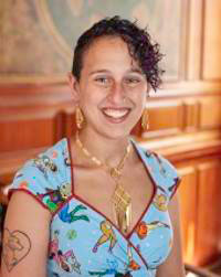 Photo of Mara Thacker, South Asian Studies librarian