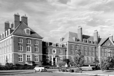 Natural Resources Building in 1954