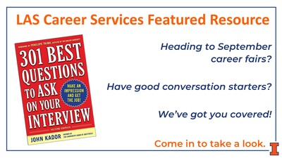Career Resource for Weeks 4 and 5 - Career Fair Questions